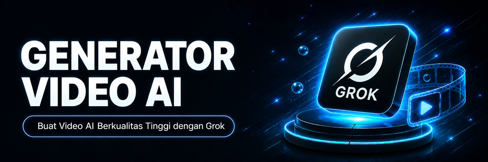 Generator video AI berkualitas tinggi dengan Grok